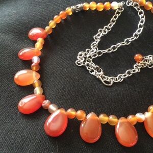 925 Carnelian necklace